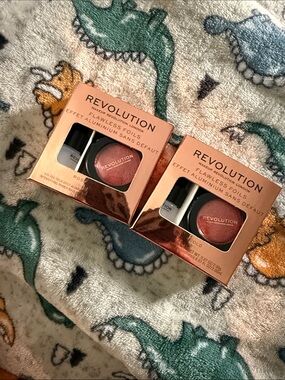 Revolution Flawless Foils Duo - Rose & Gold Metallic